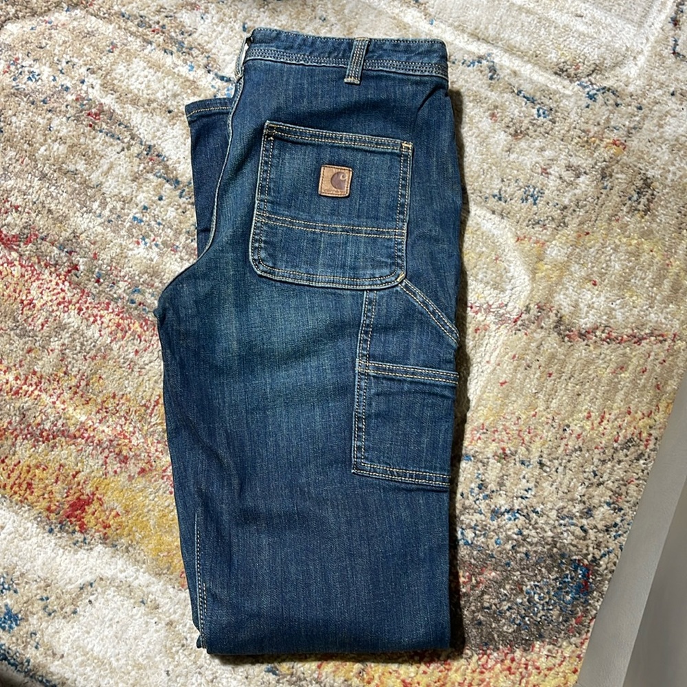 Carhartt women’s size 6 tall denim jeans